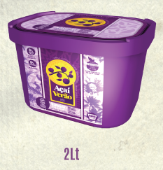 AÇAÍ VERÃO - ORIGINAL - POTE 2 Litros