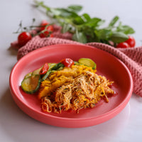 Duo Fit - Frango Desfiado com Mix De Abobrinha, Tomatinhos e Purê de Abóbora 300g