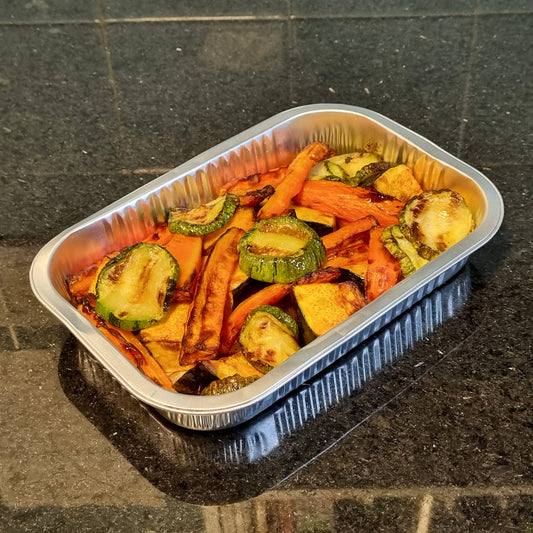 FAMILIA - ACOMPANHAMENTO - Legumes Grelhados (abobrinhas, cenouras e abóboras) 400g