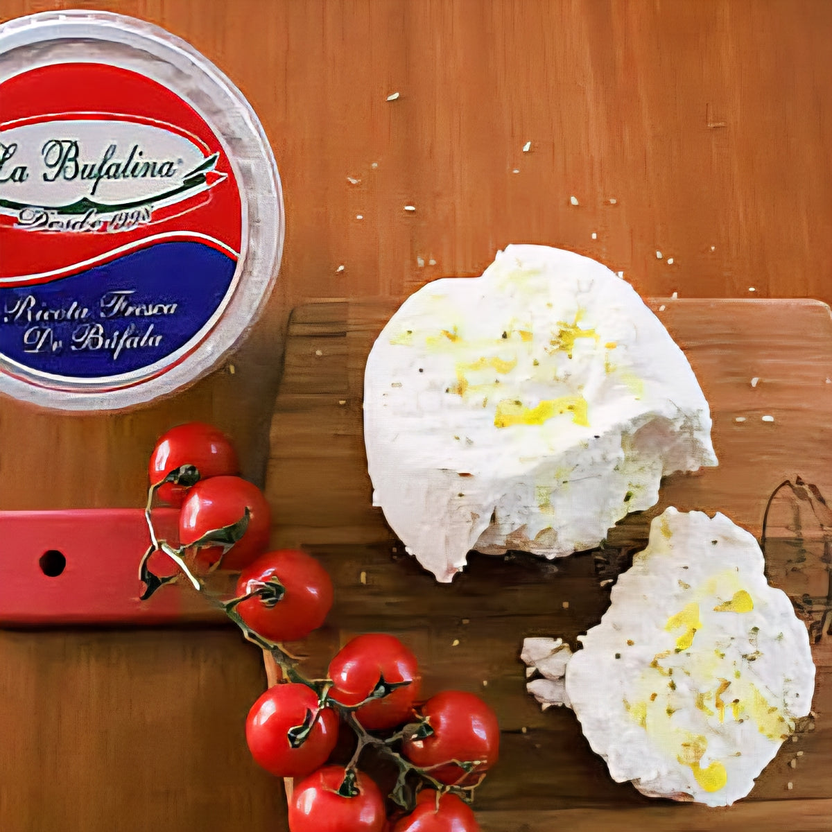 LA BUFALINA - RICOTA DE BÚFALA - pote 400g